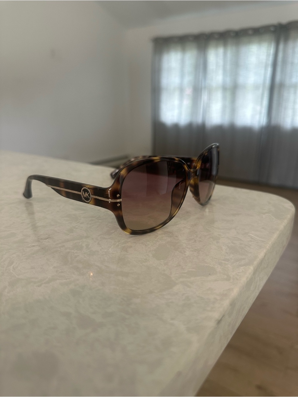 Michael Kors Tortoiseshell Sunglasses with Brown Gradient Lenses